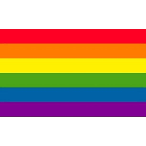 3x5 Rainbow Flag Gay Pride Lesbian Banner Striped Event Pennant LGBT Sign 